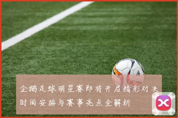 企鹅足球明星赛即将开启精彩对决时间安排与赛事亮点全解析