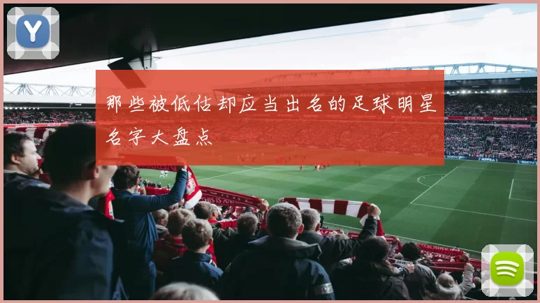 那些被低估却应当出名的足球明星名字大盘点